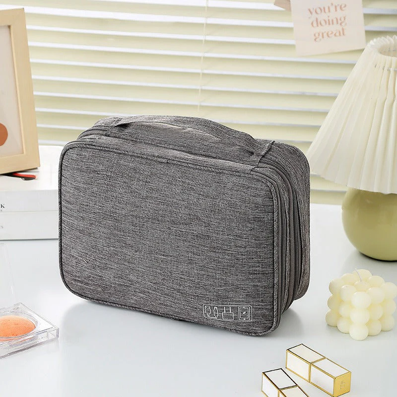 3 Layer Portable Waterproof Accessories Organizer Storage Bag 5
