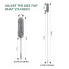 Microfiber Duster with Extension Pole Reach & Clean Easily 6